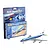 Revell 1/450 Boeing 747-200 Jumbo Jet Scaled Plastic Model Starter Kit 63999
