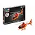Revell 1/72 scale Airbus EC135 Air-Glaciers helicopter plastic model kit box and assembled model on a white background.