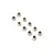 TLR 4mm Silver Steel Nyloc Nuts 10Pcs TLR256005