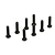 Losi 5x20mm Fine Thread Countersunk Head Screws 8Pcs LOS255004