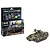 Revell 1/72 scale SPz Marder 1A3 plastic model kit box with included paint, glue, and brush, alongside a fully assembled and painted model tank.