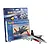 Revell 1/144 scale F/A-18E Super Hornet plastic model starter kit in blister packaging with a fully assembled model plane in front.