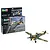 Revell 1/32 scale Messerschmitt Bf 109 G-2/4 model kit box and a fully assembled, painted model aircraft on a white background.