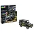 Revell 1/35 scale plastic model kit of a German military Lkw gl leicht Wolf truck, showing the product box and the assembled, painted model.