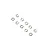 TLR 5x8.5x1.3mm Spring Washers 10Pcs TLR256008