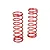 Losi Red Front (12.9 Rate) Shock Springs 2Pcs LOSB2966