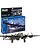 Revell 1/72 scale Lancaster B.III Dambusters plastic model kit box and a fully assembled, painted model aircraft on a white background.