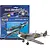 Revell 1/72 scale Supermarine Spitfire Mk V model kit packaging with a fully assembled and painted model airplane in the foreground.
