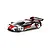 Team Associated TC28 1/28 scale RC touring car with a white, black, and red livery, featuring Team Associated and Reedy Power branding.