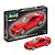 Revell 1/25 scale 2024 Ford Mustang GT model kit box and a fully assembled red model car on a white background.
