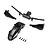 Losi Fender, Handguards & Handle Bars, Black: Promoto-SM LOS-2281