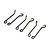 Losi Lean Bar Spring Set, 2.3, 2.5, 2.7mm: Promoto-MX/SM LOS-2287