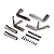 Losi Header Set, Blue Steel: 22S Sprint LOS-2440