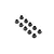 TLR M3 Flanged Lock Nuts 10 TLR245016