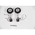 E-Flite Main Landing Gear Retract Set: P-51D 1.5m Mustang EFLG01251