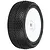 Pro-Line 1/8 Blockade S3 Front/Rear Buggy Tires Mounted 17mm White (2) PRO9039233