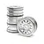 Axial 1.0 KMC Machete Wheels, Satin (4): SCX24 AXI40005