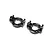 Losi Black Aluminium 5 Deg Spindle Carrier Pair, LMT, Tuned LMT LOS244016