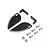 Pro Boat Turn Fin Set: Sonicwake 36 V2 PRB281125