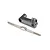 Losi Servo Horn & Steering Link: 8X Super Lasernut LOS251134