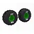 ARRMA dBoots Cut Chevron MT Tire Set Glued, Green ARA-2575