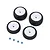 Pro-Line 1/24 Electron 2.0 Buggy F/R Tires Mounted 7mm White (4): Micro-B PRO1031413