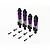 ARRMA Shock Set Front/Rear Assembled 700 cSt Oil Purple (4Pcs): MINI ARA-2762