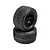 Pro-Line Menace Front/Rear Street Tires Mounted 12mm Black Split Six (2): ARRMA MINI KRATON PRO1034510