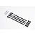 FMS Rear Turnbuckle Set V1 including four threaded metal rods, eight plastic rod ends, and eight metal pivot balls on a white background.