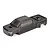 ARRMA 1/10 Big Rock Crew 4X4 Clipless Painted Body Shell - Matte Black ARA-1379