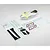 Losi 1/8 8XE Unpainted Body Shell - Clear/Yellow LOS-1248