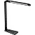 A black SkyRC Pit Light Pro LED desk lamp with a foldable arm, touch-sensitive control buttons on the stem, and a rectangular base.