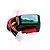Gens Ace Adventure 11.1V 200mAh 3S LiPo battery with JST connector and balance plug against a white background.