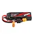 Gens Ace G-Tech 7.4V 3500mAh 2S LiPo battery with soft case, XT60 connector, and G-Tech balance plug on a white background.