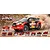 BlackZon Vyper RX Turbo RC Rally Car Electric 4WD 1/16 Scale RTR - Red/Orange 540283