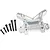 Area RC Silver Aluminium DBXL Front Shock Tower AR-DBXL009SIL