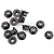 Rovan Black Steel 5mm Flanged Nyloc Nuts 15Pcs 68038