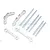 Rovan Silver Aluminium Suspension Pins & Brace 852232