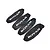 Rovan Black Outerwear 5IVE-T Shock Cover Set 4Pcs 97010