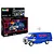 Revell 1/25 scale GMC WSQK Stranger Things van model kit box and assembled blue van model with radio antenna on roof.