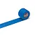 A roll of blue Tamiya masking tape with a portion of the tape unrolled on a white background.