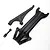 Losi Front Chassis Brace Set - Black LOS-3680