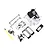 Rovan Silver Aluminium Symmetrical Steering Conversion Kit 85273