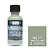 A 30ml bottle of Scale Modellers Supply Mecha Medium Z-Green acrylic lacquer paint next to a color swatch square.