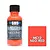 A 30ml bottle of SMS Mecha Neo Red acrylic lacquer paint with a black cap and a red color swatch square next to it.