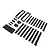 Losi battery tray and strap set including two plastic battery trays, several hook-and-loop straps, small plastic mounts, and a foam pad.