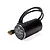 Spektrum Firma 560Kv brushless motor with black casing and three wires with gold-plated bullet connectors against a white background.