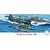 Box art for a Fujimi 1/72 scale Yokosuka E14Y seaplane model kit, showing the aircraft flying over a submarine in the ocean.