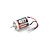 Kyosho G27 540 size brushed RC motor with red and black wires and bullet connectors.