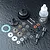 MST 60T differential kit components including gear housing, internal bevel gears, outdrives, screws, washers, and a bottle of 3000# gear diff oil.